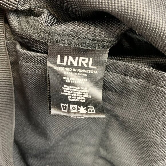 UNRL Golf Mens Halifax Pants 2XL 40-42 Black Chino Tapered Stretch 32" Inseam - Picture 10 of 14